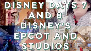 DISNEY DAY 7 AND 8- EPCOT, SPACESHIP EARTH, TEST, GRAND FLORIDIAN, AND DISNEY STUDIOS ON NEXT DAY