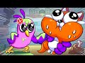 Opila Bird turns BIG SIZE?! | Feat. Kittysaurus, Bitter giggle | Garten Of Banban4 Animation Cartoon