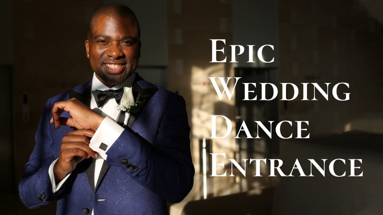 Groom Nails Wedding Entrance Hip Hop Walk Down The Aisle Youtube