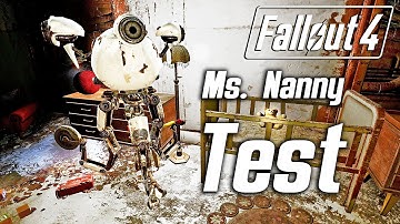Fallout 4 - Miss Nanny Test in the General Atomics Factory