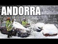 Snow apocalypse in Andorra! The country was paralyzed by snowdrifts and a blizzard!