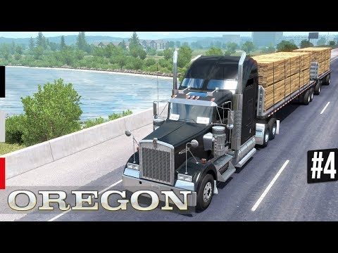 Oregon DLC'de Medford►Salem Yolları - American Truck Simulator 4. Bölüm
