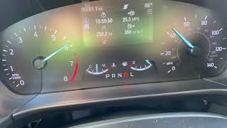2020 Ford Escape SE AWD 1.5 Ecoboost 0-60 MPH (0-100 KM/H) Attempt 2