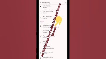 Set This Settings For Cookies In GoogleChromeBrowser #shorts #youtubeshorts #mobile