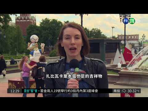 世界盃吉祥物 "薩比瓦卡"超人氣 | 華視新聞20180621