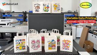 Single Pass Printer for Paper Bags with Durable Epson Printhead | Variable Data Printing