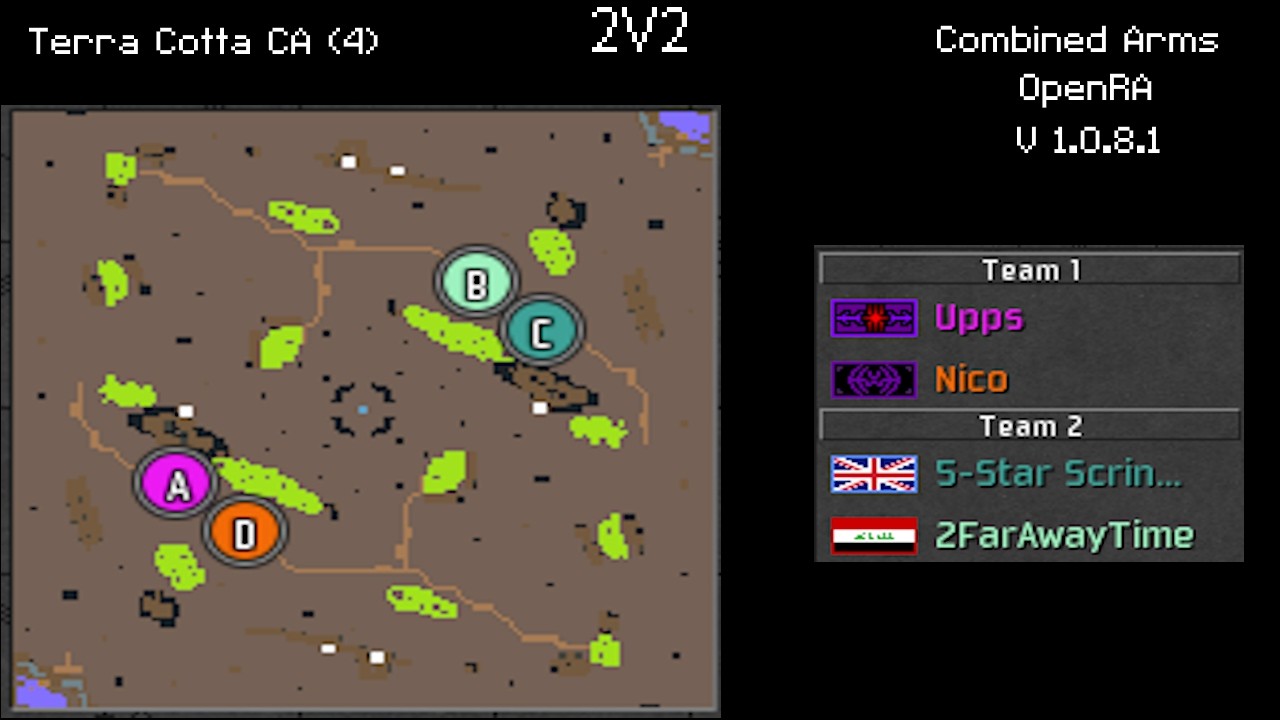 324# - Heavy Tank Commissar - 5 - 10/02/2026 - 2v2 - Combined Arms V1.0.8.1 (OpenRA)