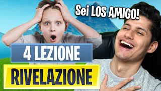 Compro la QUARTA lezione di FORTNITE e RIVELO CHI SONO!! *Reazione Epica*