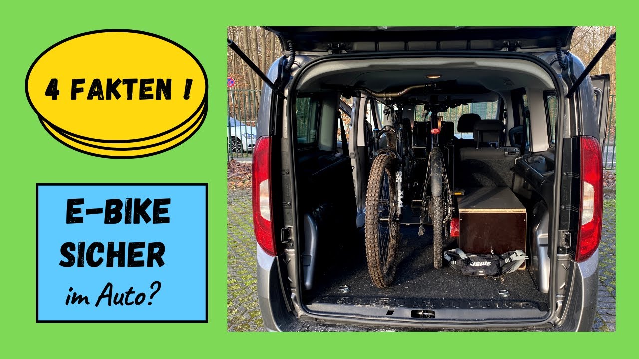 ‼️Du willst dein  E-Bike / E-MTB sicher im Auto transportieren? Wir haben 4 Fakten für Dich ✅
