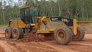 Motor Grader In Action Part 2#Motor Grader Operator Skills#shorts