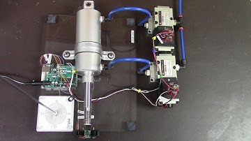 Arduino Pneumatic Cylinder Proportional Control Using Smart Sensors