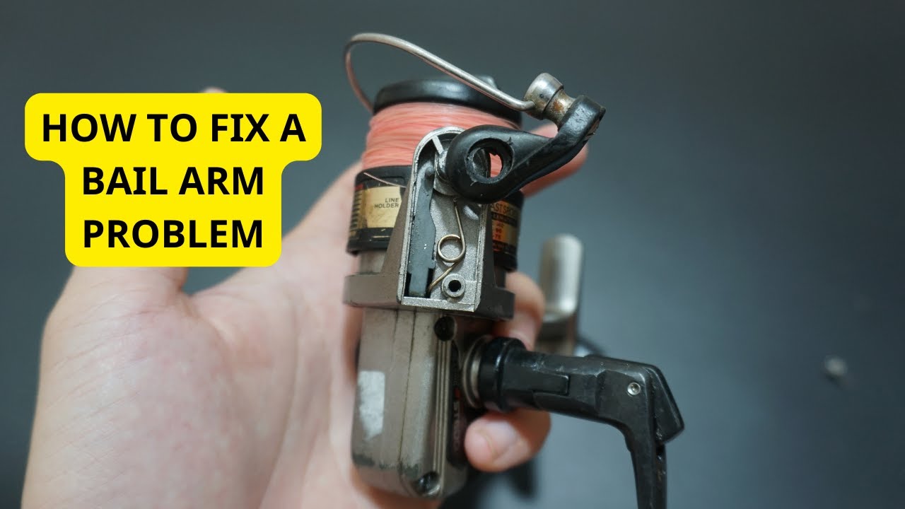 DIY Fishing Reel Repair: How to Fix a Bail Arm Problem! 