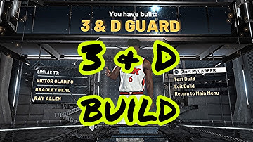 BEST 3 & D GUARD SHOOTING GUARD BUILD ON NBA 2K20