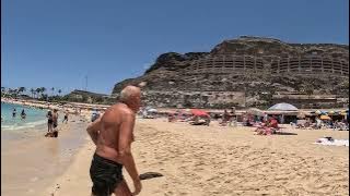 AMADORES (Lovers) Beach Walk Gran Canaria, Spain