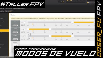 Como configurar los Modos de Vuelo Angle, Horizon y Acro en Betaflight