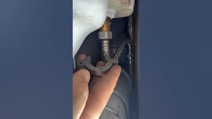 The best tool for tighten nuts in tight spaces! #howto #diy #tools #plumbing #shorts #asmr #foryou