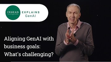 Aligning GenAI with business goals: What