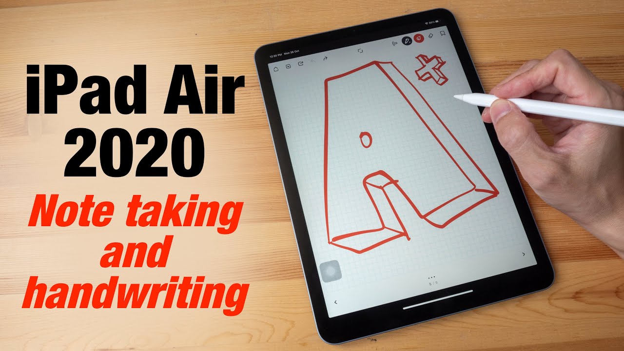 iPad Air 14 note taking and handwriting experience