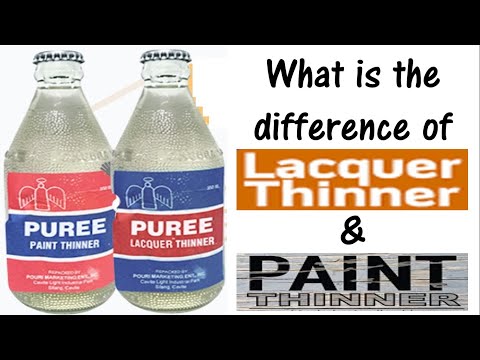 Lacquer Thinner Vs Paint Thinner: What's the Difference? [2023