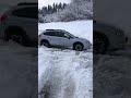 Subaru xv crosstrek in snow