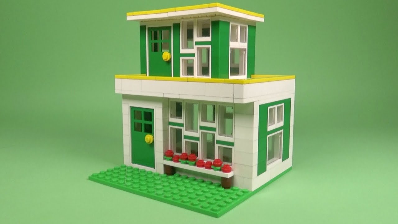 LEGO House 001 Building Instructions - Basic To" - YouTube