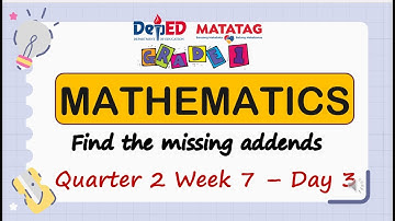 Grade-1 Math Quarter 2 Week 7 Day 3
