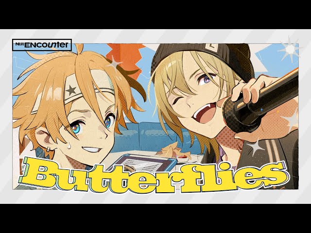 Luca Kaneshiro x Yu Q. Wilson「Butterflies」Official Music Video【NIJI ENcounter】のサムネイル