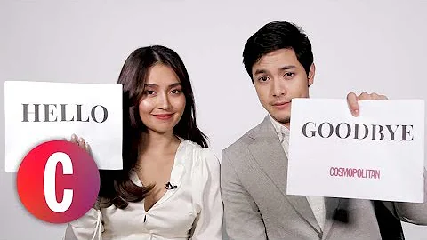 Kathryn Bernardo And Alden Richards Play 'Hello Or Goodbye'