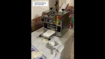 Small dumpling skin machine