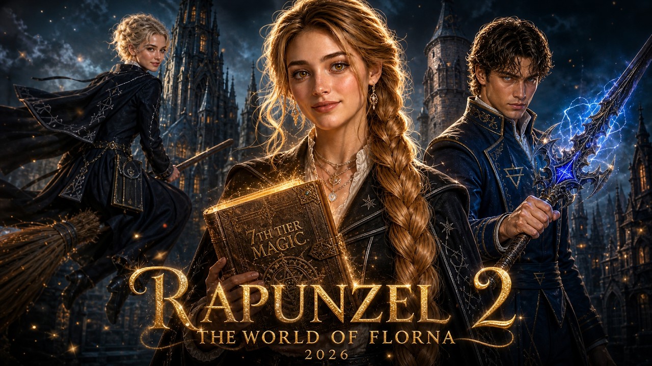⁣Rapunzel 2 The World Of Florna - English Action Movie | BD Original AI Fantasy | Full Movie (2026)