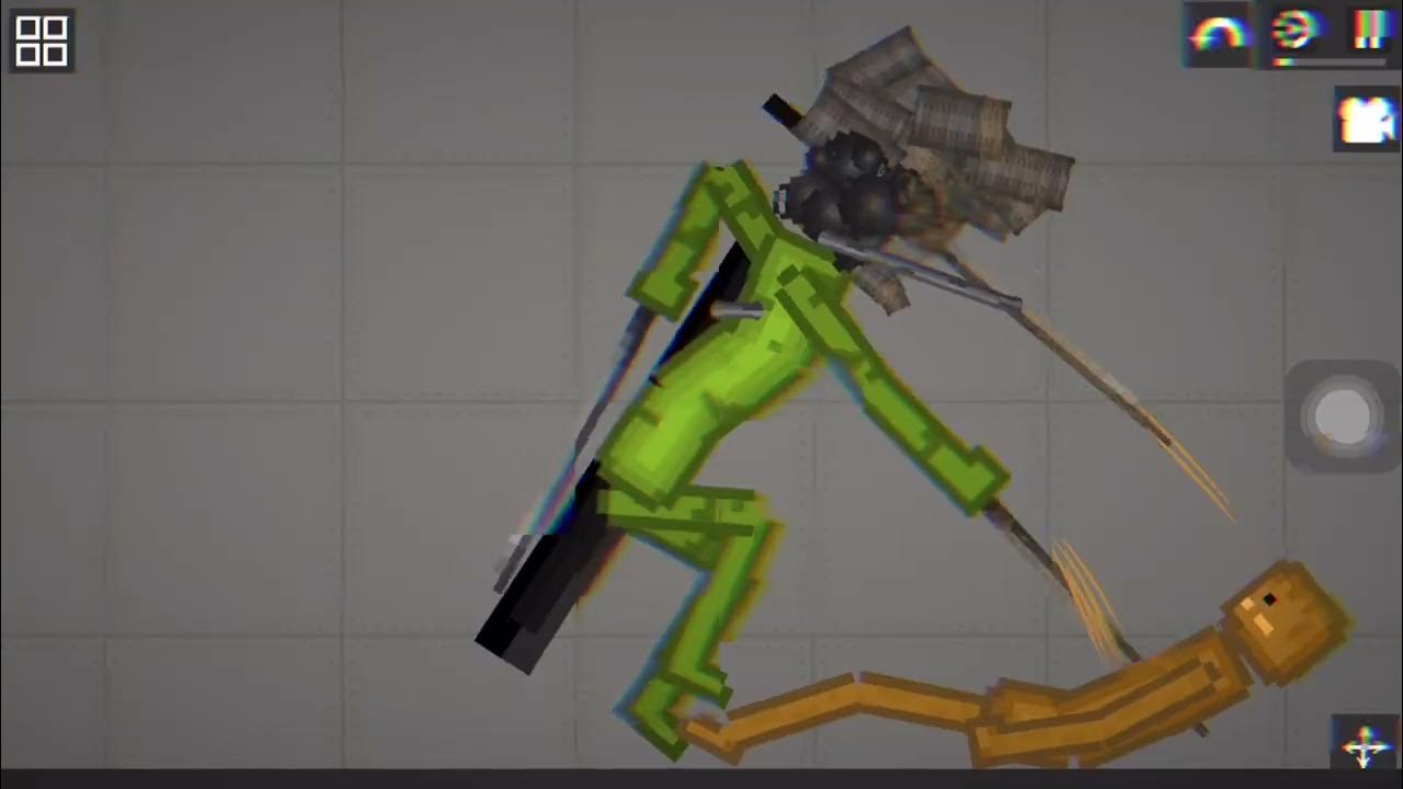 Katana man in melon playground YouTube