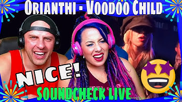 Now (Soundcheck Live VERSION) Reaction To Orianthi - Voodoo Child (Jimi Hendrix Cover)