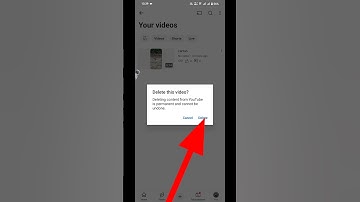 How to Delete Short Video on YouTube #shorts
