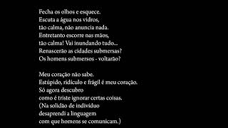 &quot;Mundo grande&quot;, lido por Carlos Drummond de Andrade