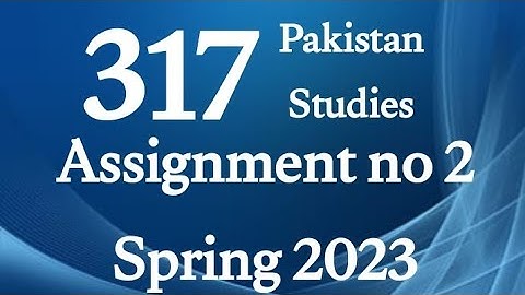 AIOU Code 317 Solved Assignment No.2 Spring 2023 #aiou #aiousolveassignments