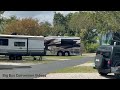 Luxurious Prevost Motorhome X3-45 Arriving at Arlington TX KOA