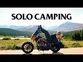 Solo Motorcycle Camping Trip High in the Colorado Rockies