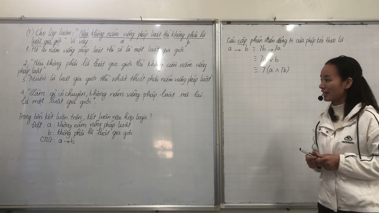 Đẳng trị của phán đoán phức - Logic học