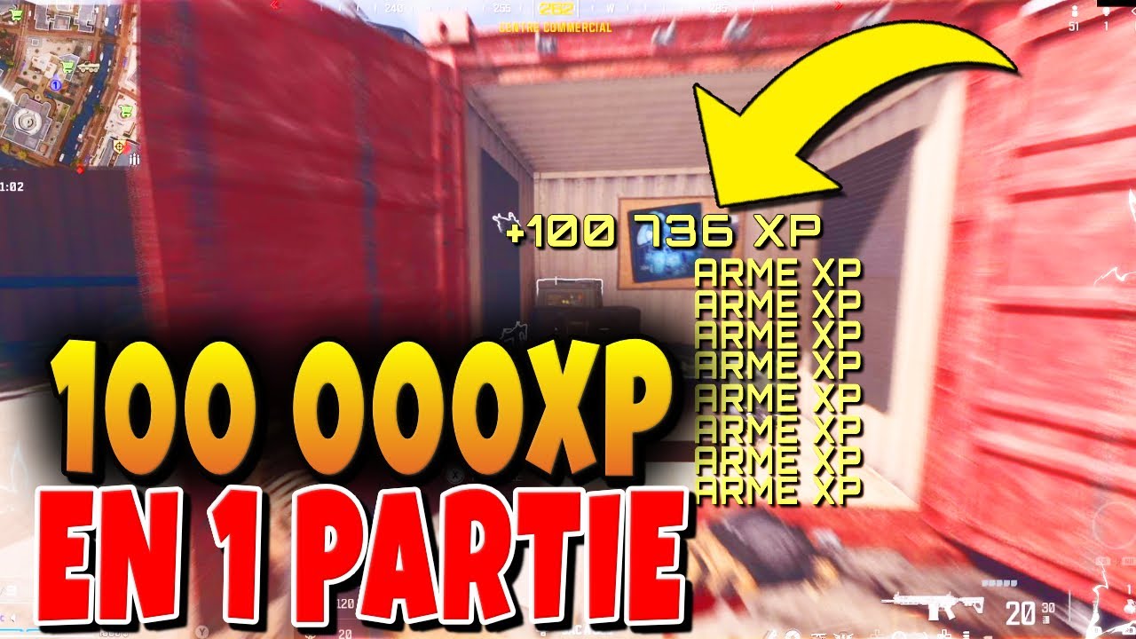 Meilleure Technique XP 100 000XP en 1 Partie sur Warzone - YouTube