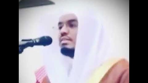 ياسر الدوسري{افرايتم الماء الذي تشربون}سوره الواقعه