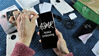 ASMR 📦📱 NOKIA X20 Unboxing | Soft Spoken | Crinkles, Tapping, Scratching | Australian Accent screenshot 5