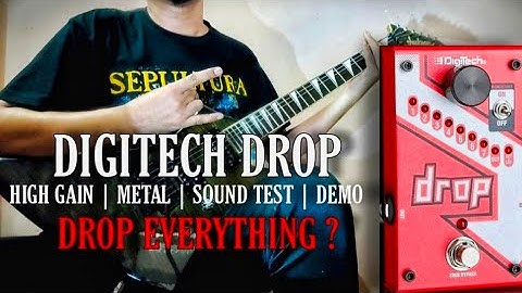 Digitech Drop | High Gain | Metal | Test | Demo