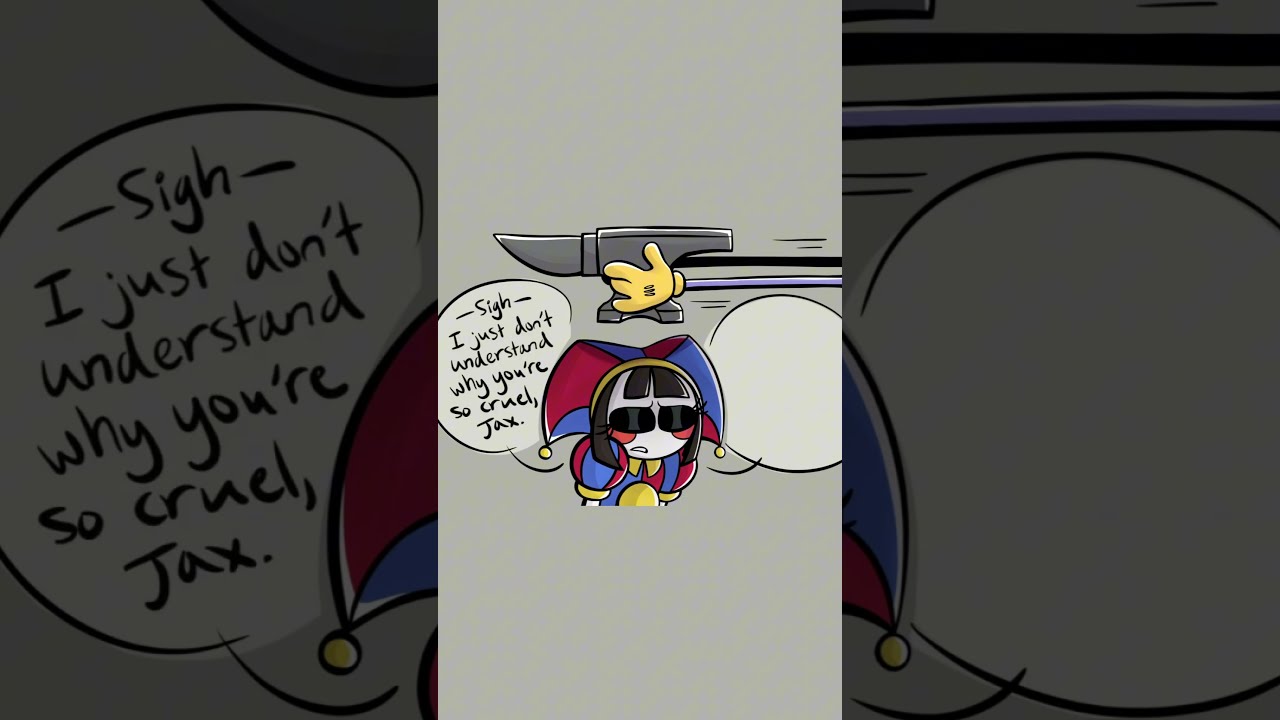 Jax Silences Pomni Digital Circus Comic Dub 