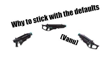 Why to stick with the default vanu weapons in planetside 2