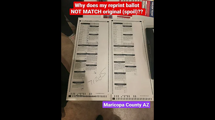 Maricopa county az voter fraud. why does my ballot...