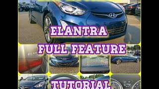 2015 Hyundai Elantra Interior Feature Review