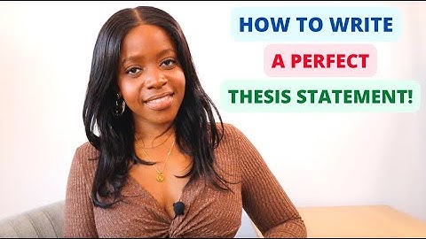 How To Write The PERFECT Thesis Statement For Any GCSE English Essay! | GCSE English Exams Revision
