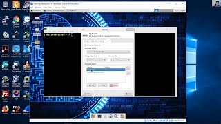 Configure Keyboard for Cybersecurity Operations Workstation Virtual Machine