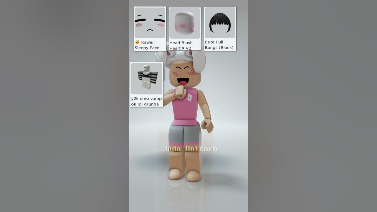 Kawaii Emo Girl - Roblox