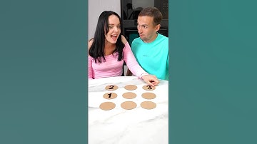 Memory game with Numbers #challenge #funnychallenge #couple #boardgames #games #family